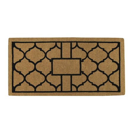 Calloway Mills Natural, Black, 36 W x 72 L 180083672NP